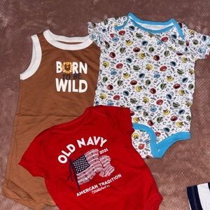 SIZE 18 months kids oneies great conditions